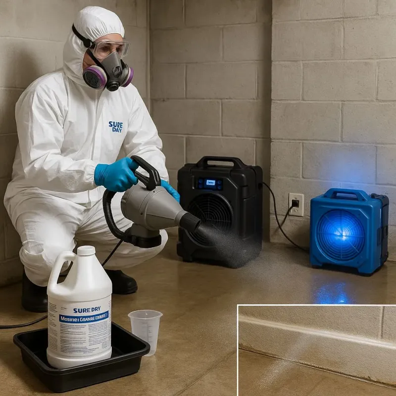 Sanitization and Odor Removal process in Saint John the Baptist Parish, LA