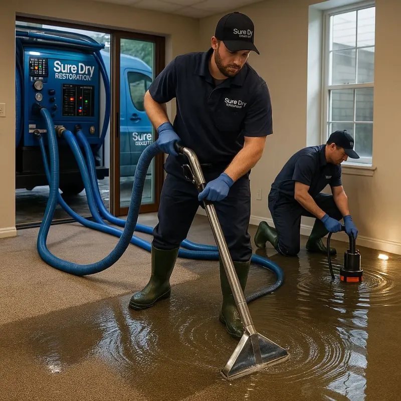 Water Extraction and Removal process in Saint John the Baptist Parish, LA